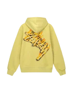 Burning Stock Zip Hoodie Yelllow