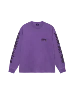 Big Cities LS Tee Pigment Dyes Purple