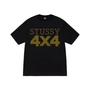 Beautiful Stussy 4X4 Tee Black