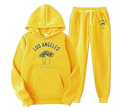 Beautiful Los Angeles Stussy Tracksuit Yellow