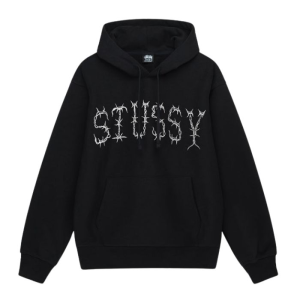 Black Stussy Barb Hoodie