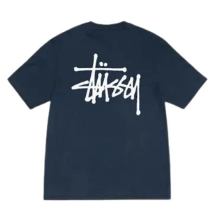 Basic Navy Stussy T-Shirt