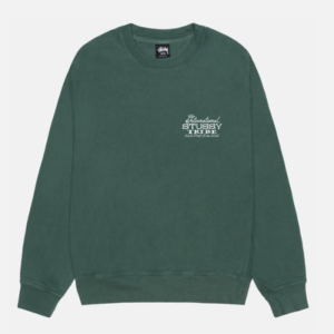 Basic Green Stussy Sweatshirt