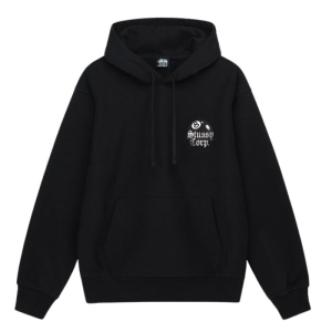 Black Stussy 8 Ball Hoodie
